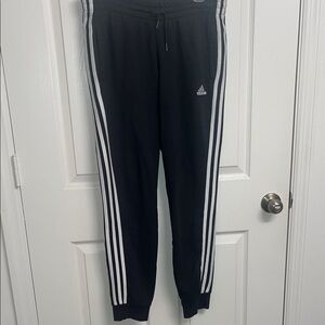 Adidas Kids Black Track Pants